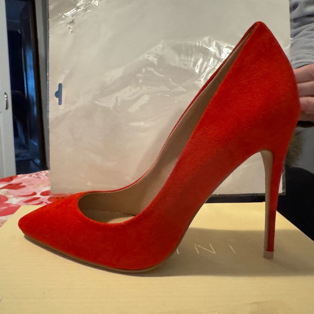 Billini red heels